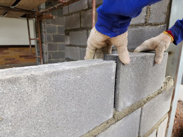 Concrete Block Repair in Evanston