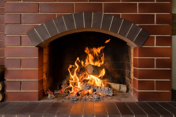 Brick Fireplace Installation in Evanston
