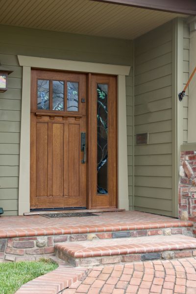 Front Porch Brick Repair in Evanston