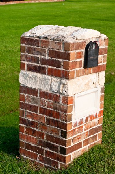 Brick Mailbox Installation in Evanston