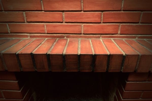 Brick Mantel Repair in Evanston